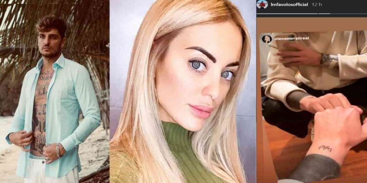 Elena Morali, Luigi Favolo e il tatuaggio su Instagram