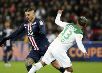 Mauro Icardi, attaccante del Psg (Foto LaPresse)