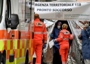 Presidio di emergenza anti-coronavirus (LaPresse)