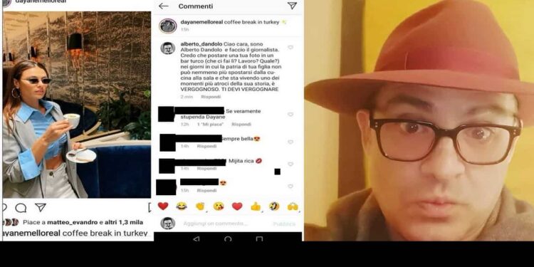 Dayane Mello, il duro commento di Alberto Dandolo - Foto Instagram