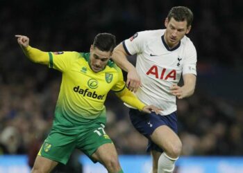 Jan Vertonghen, difensore belga del Tottenham (Foto LaPresse)