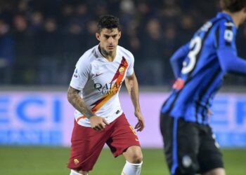 Diego Perotti, Roma (Foto LaPresse)