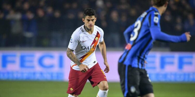 Diego Perotti, Roma (Foto LaPresse)