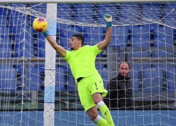 Probabili formazioni Lazio Marsiglia - Thomas Strakosha, portiere della Lazio (Foto LaPresse)