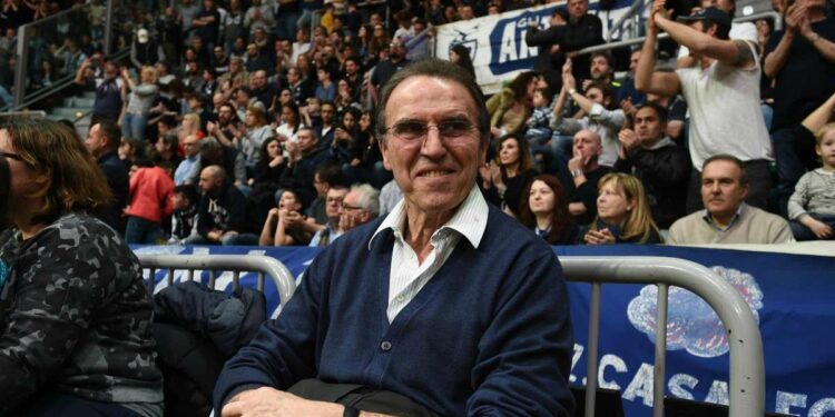 Carlo Recalcati, ex CT della nazionale di basket (Foto LaPresse)