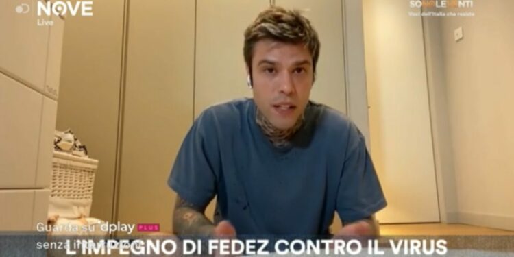 Fedez a "Sono le Venti"