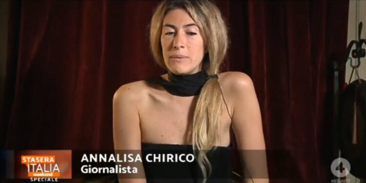 Annalisa Chirico a Stasera Italia