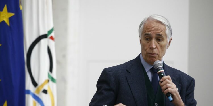 Giovanni Malagò, presidente del Coni (Foto LaPresse)