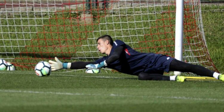 Calciomercato Napoli - Kepa Arrizabalaga, portiere basco del Chelsea (Foto LaPresse)