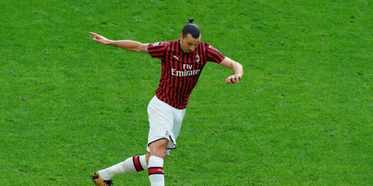 Video Milan Bologna - Zlatan Ibrahimovic è tornato al Milan nel gennaio 2020 (Foto LaPresse)