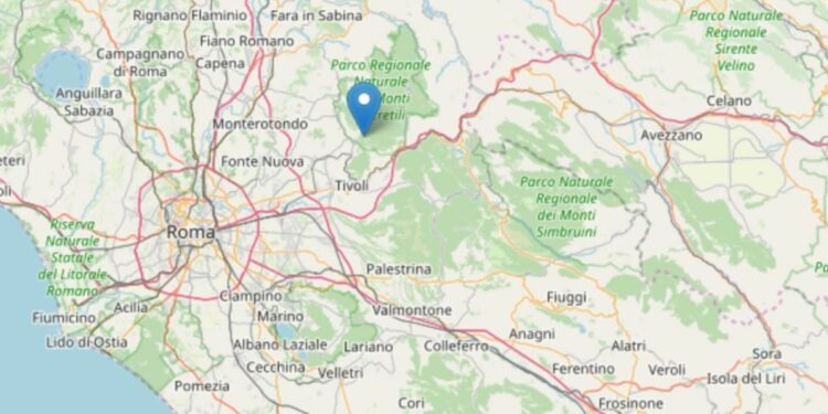 Terremoto Roma (Ingv)