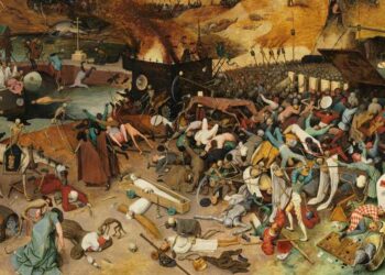 Pieter Bruegel il Vecchio, Trionfo della morte (1562), particolare