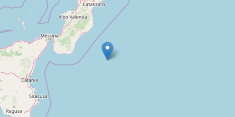 Terremoto mar Ionio (Ingv)