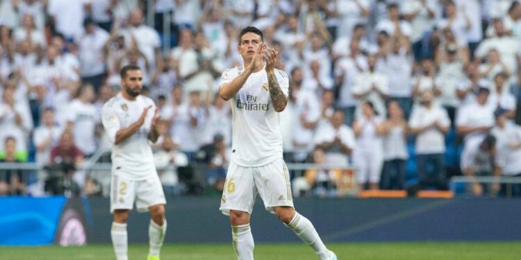 Calciomercato Milan - James Rodriguez ai tempi del Real Madrid (Foto LaPresse)