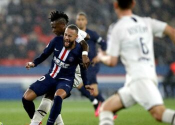 Neymar, terza stagione al Psg (Foto LaPresse)