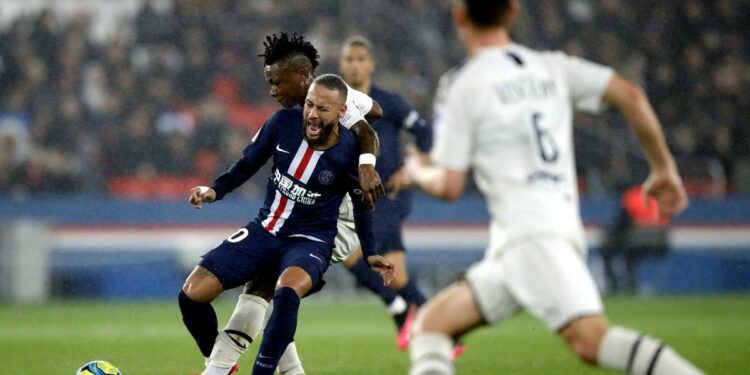 Neymar, terza stagione al Psg (Foto LaPresse)