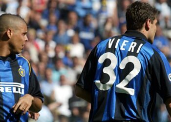 Christian Vieri e Ronaldo, con la maglia dell'Inter (LaPresse - archivio)