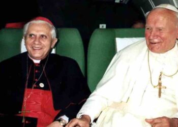 Joseph Ratzinger e Giovanni Paolo II