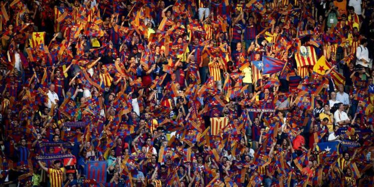 Il Barcellona rischia il fallimento? (Foto LaPresse)