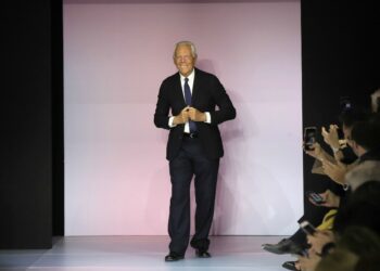 Giorgio Armani, stilista (Foto LaPresse)