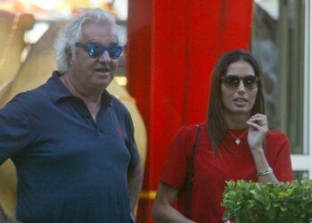 Flavio Briatore ed Elisabetta Gregoraci (LaPresse)