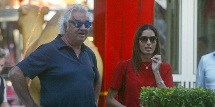 Flavio Briatore ed Elisabetta Gregoraci (LaPresse)