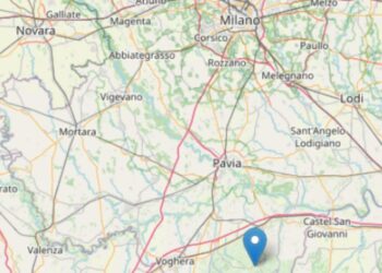 Terremoto a Pavia