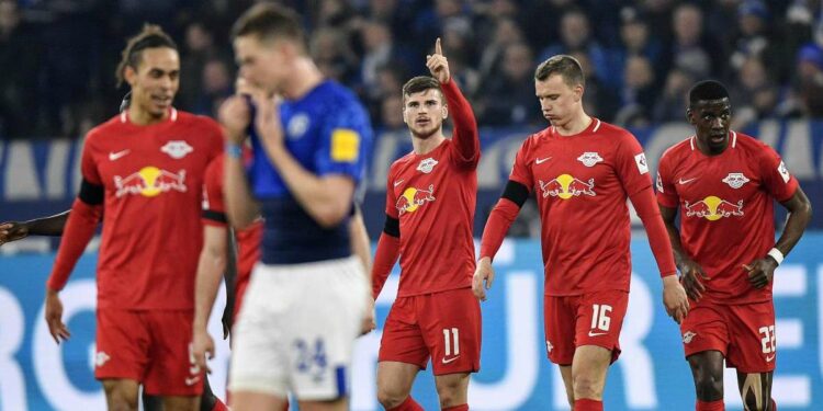 Timo Werner, quarta stagione nel Lipsia (Foto LaPresse)