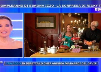 Simona Izzo a Pomeriggio 5