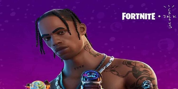 Travis Scott, concerto evento per Fortnite - Foto Instagram