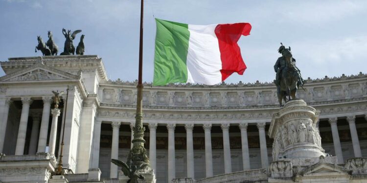 Roma, l'Altare della patria (LaPresse)