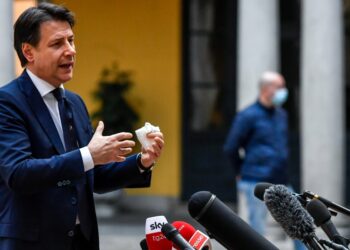 Premier Giuseppe Conte (LaPresse, 2020)