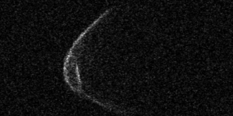 Asteroide a forma di mascherina (foto: NASA)