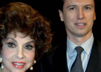 Gina Lollobrigida e Javier Rigau Rafols