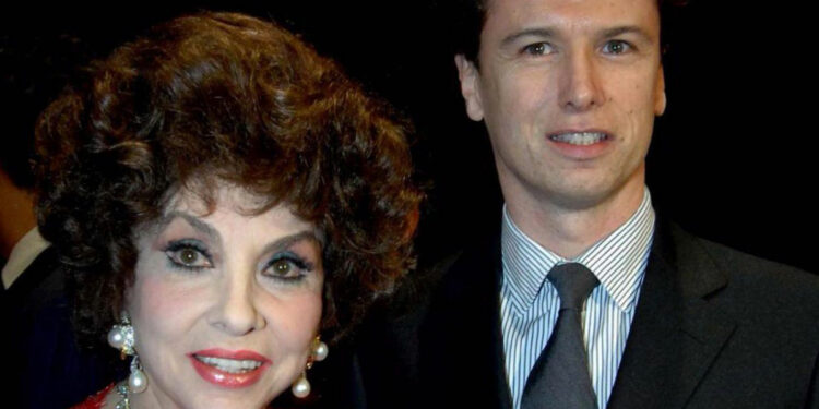 Gina Lollobrigida e Javier Rigau Rafols