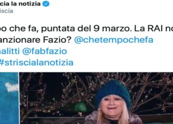 Striscia la notizia contro Fazio e Littizzetto