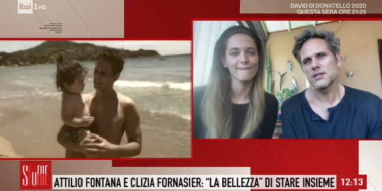 Clizia Fornasier e Attilio Fontana (Storie Italiane)