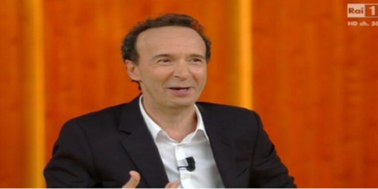 Roberto Benigni ne I dieci comandamenti - Screenshot da video