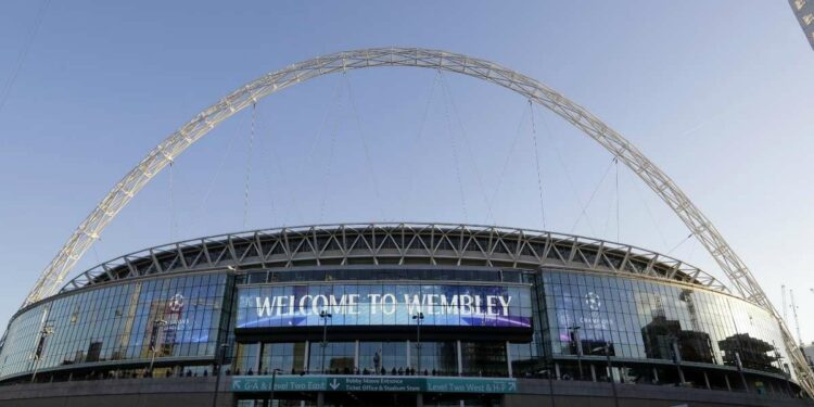 Stadio di Wembley Inghilterra