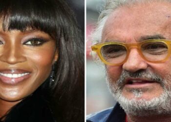 Flavio Briatore e Naomi Campbell