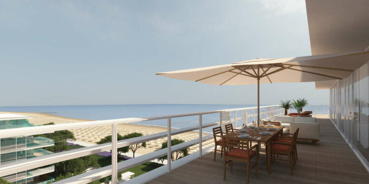 Falkensteiner Residences Jesolo, rendering Penthouse