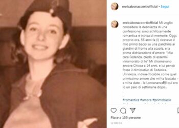 Enrica Bonaccorti, post su Instagram