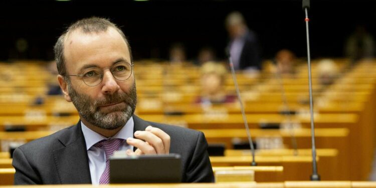 Manfred Weber, capogruppo PPE (Foto LaPresse)