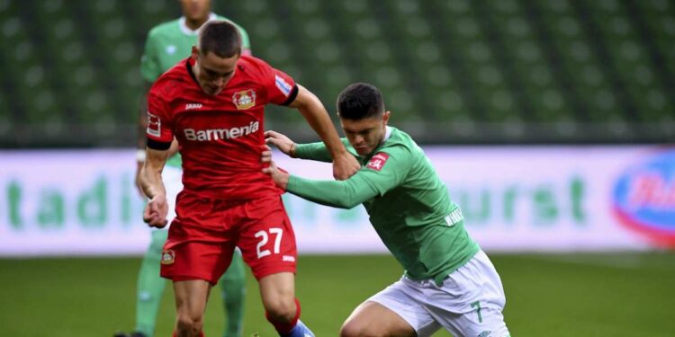 Florian Wirtz, il più giovane esordiente nella storia del Bayer Leverkusen (Foto LaPresse)