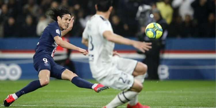 Edinson Cavani, dal 2013 al Psg (Foto LaPresse)