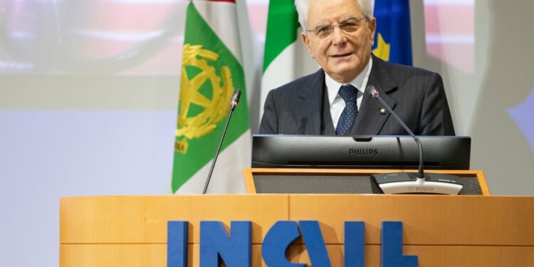 Mattarella all'Inail