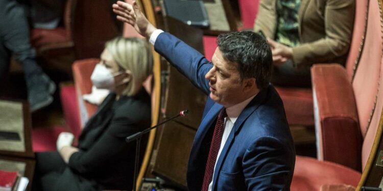 Matteo Renzi, leader di Italia Viva (Foto LaPresse)