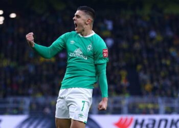 Milot Rashica, esterno kosovaro del Werder Brema (da Facebook)