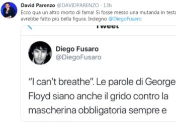 David Parenzo vs Diego Fusaro (Twitter)