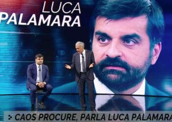 Luca Palamara a Non è l'Arena